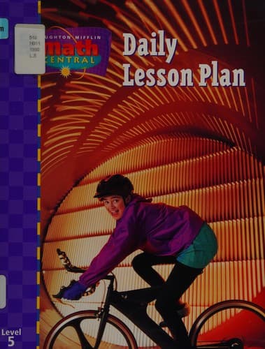 Tapa de Houghton Mifflin math central