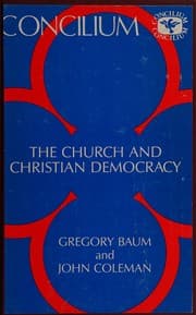 Tapa de The Church and Christian democracy