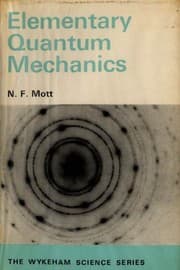 Tapa de Elementary quantum mechanics