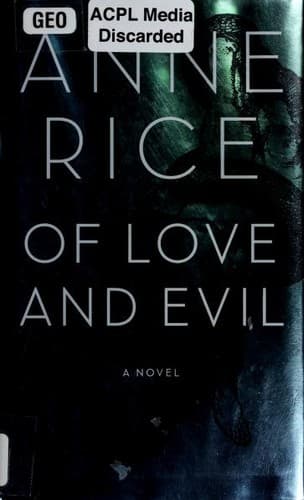 Tapa de Of Love and Evil