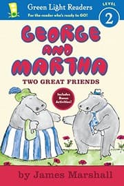 Tapa de George and Martha Two Great Friends Early Reader