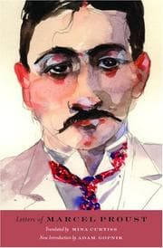 Tapa de Letters of Marcel Proust