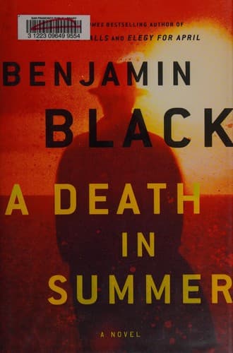 Tapa de A death in summer