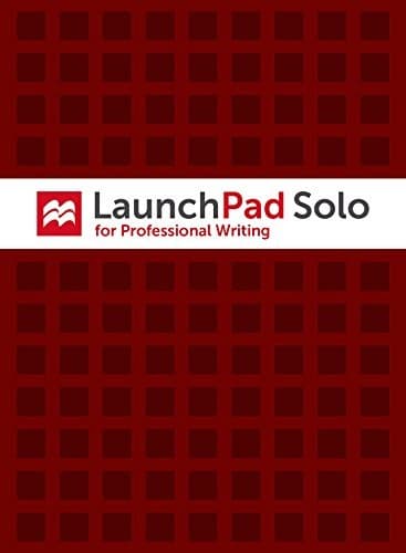 Tapa de LaunchPad Solo for Professional Writing