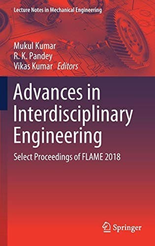 Tapa de Advances in Interdisciplinary Engineering