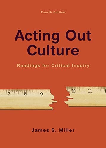 Tapa de Acting Out Culture