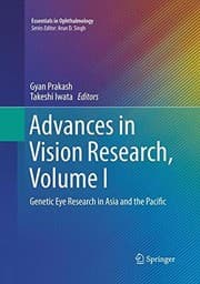 Tapa de Advances in Vision Research, Volume I