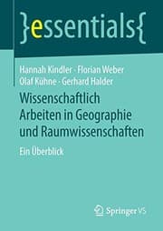 Tapa de Wissenschaftlich Arbeiten in Geographie und Raumwissenschaften