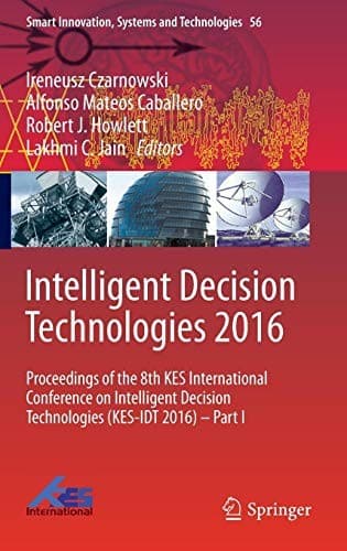 Tapa de Intelligent Decision Technologies 2016