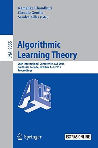 Tapa de Algorithmic Learning Theory