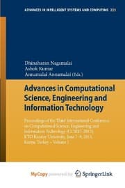 Tapa de Advances in Computational Science, Engineering and Information Technology