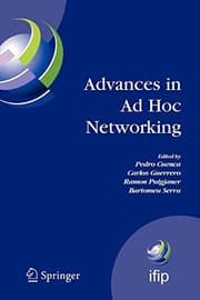 Tapa de Advances in Ad Hoc Networking