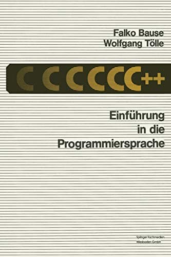 Tapa de Einführung in die Programmiersprache C++