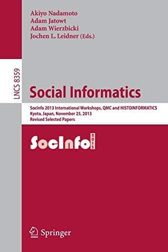 Tapa de Social Informatics