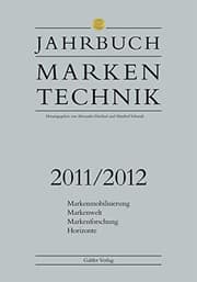 Tapa de Jahrbuch Markentechnik 2011/2012