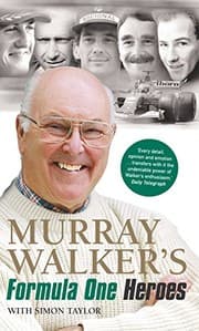 Tapa de Murray Walker's Formula One Heroes. Murray Walker & Simon Taylor