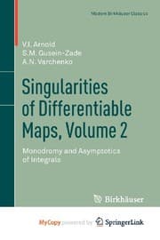 Tapa de Singularities of Differentiable Maps, Volume 2