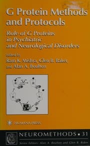 Tapa de G protein methods and protocols