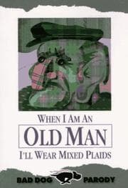 Tapa de When I am an old man I'll wear mixed plaids