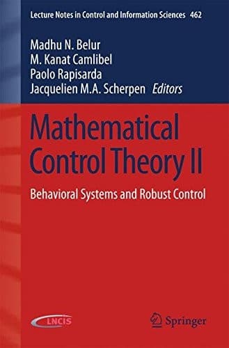 Tapa de Mathematical Control Theory II