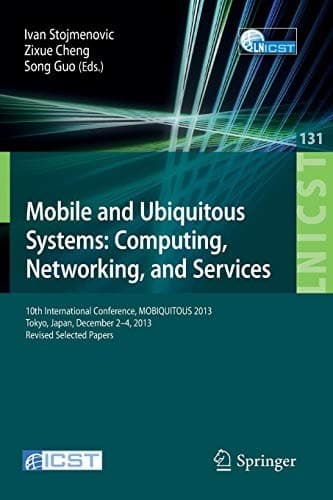 Tapa de Mobile and Ubiquitous Systems : Computing, Networking, and Services