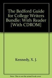 Tapa de Bedford Guide for College Writers 9e 2-in-1 paper & i-claim
