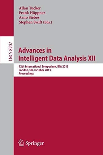 Tapa de Advances in Intelligent Data Analysis XII