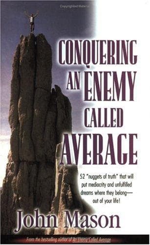 Tapa de Conquering An Enemy Called Average