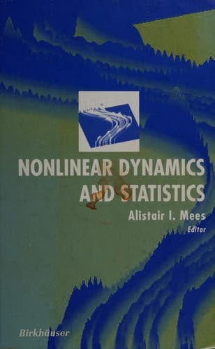 Tapa de Nonlinear dynamics and statistics