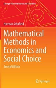 Tapa de Mathematical Methods in Economics and Social Choice