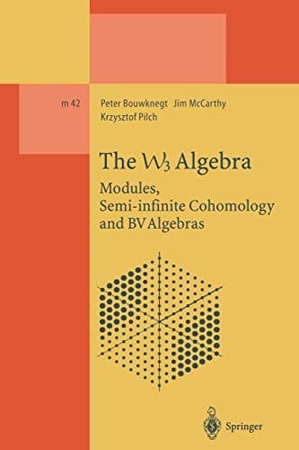 Tapa de The W3 Algebra