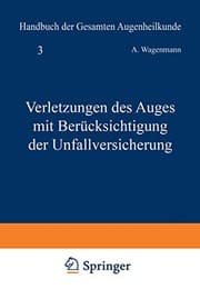 Tapa de Verletzungen des Auges mit Berücksichtigung der Unfallversicherung