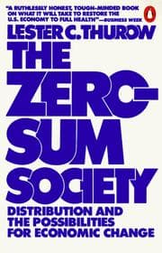 Tapa de The zero-sum society