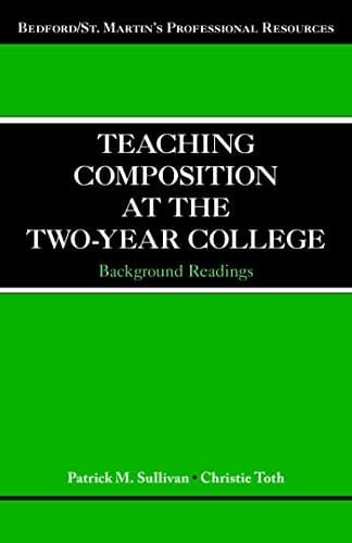 Tapa de Teaching Composition at the Two-Year College