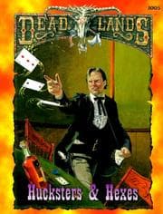 Tapa de Hucksters & Hexes (Deadlands