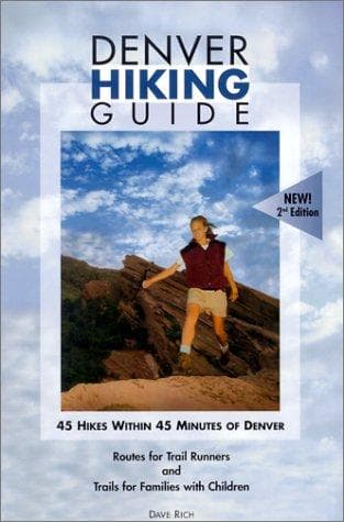 Tapa de The Denver hiking guide
