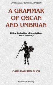 Tapa de A grammar of Oscan and Umbrian