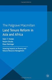 Tapa de Land Tenure Reform in Asia and Africa