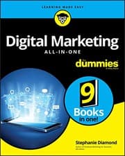 Tapa de Digital Marketing All-in-One For Dummies