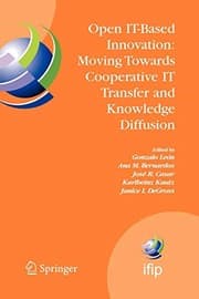 Tapa de Open IT-Based Innovation : Moving Towards Cooperative IT Transfer and Knowledge Diffusion