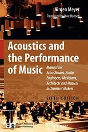 Tapa de Acoustics and the Performance of Music