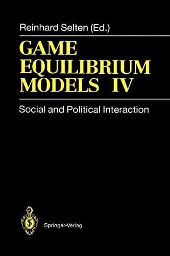 Tapa de Game Equilibrium Models IV