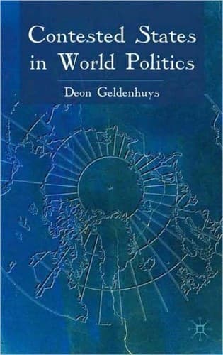 Tapa de Contested states in world politics