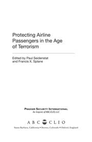 Tapa de Protecting airline passengers in the age of terrorism