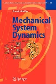 Tapa de Mechanical System Dynamics