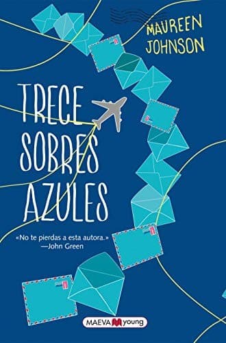 Tapa de Trece sobres azules