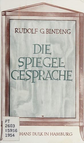 Tapa de Die Spiegelgespräche