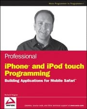 Tapa de Professional iPhone and iPod touch programming