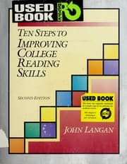 Tapa de Ten Steps to Improving College Reading Skills