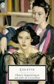 Tapa de Chance Acquaintances and Julie de Carneilhan (Twentieth Century Classics)
